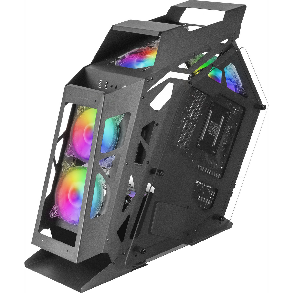 Mars Gaming MC61 számítógép ház Tower Fekete