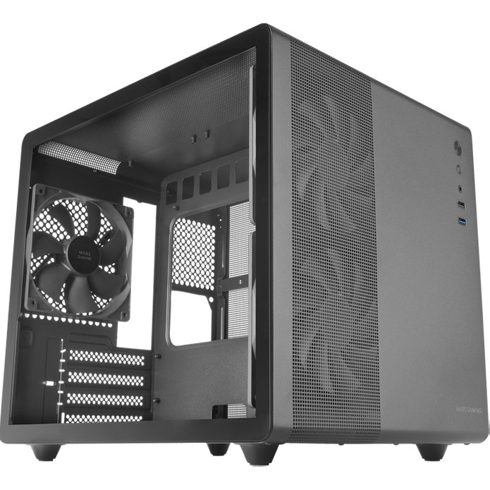Mars Gaming MC-MPRO Mini Tower Fekete